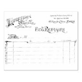 Französische Briefmarke für Vintagen Kautschuk Gummistempel (Prägung)