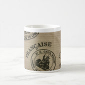 Französische Briefmarke Kaffeetasse (Mittel)
