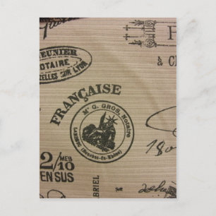Französische Briefmarke Postkarte