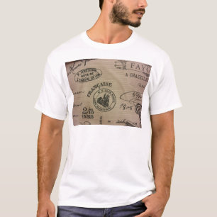 Französische Briefmarke T-Shirt