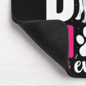 Französische Bulldog-Blumensträuße Plus-Mamas Mousepad (Ecke)
