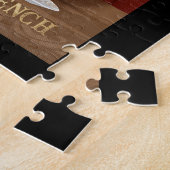 Französische Bulldog-Kaffeefirma Leinwand Puzzle (Seite)