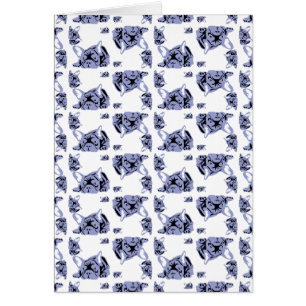 Französische Bulldog-Karten