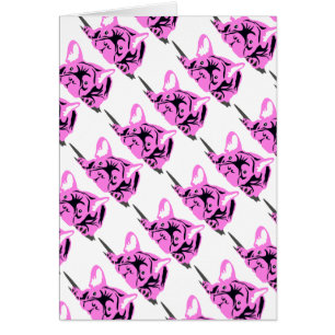 Französische Bulldog-Karten