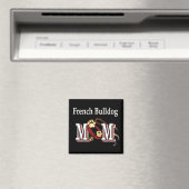 Französische Bulldog-Mama-Geschenke Magnet (In Situ (Geschirrspüler))