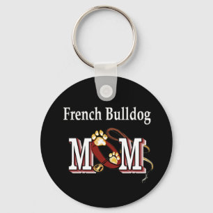Französische Bulldog-Mama-Geschenke Schlüsselanhänger