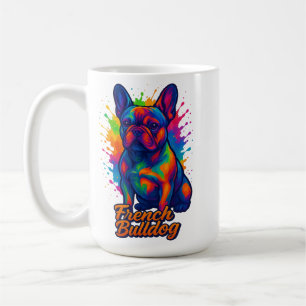 Französische Bulldog-Pop Kaffeetasse