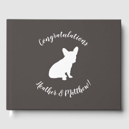 Französische Bulldog Themenparty - Babydusche neut Gästebuch