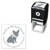 Französische Bulldog Themenparty - Babydusche neut Permastempel (Beispiel)