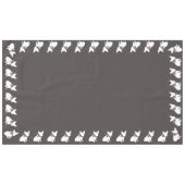 Französische Bulldog Themenparty - Babydusche neut Tischdecke (Vorderseite (Horizontal))