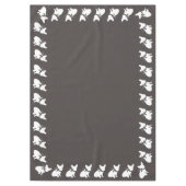 Französische Bulldog Themenparty - Babydusche neut Tischdecke (Vorderseite)