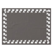 Französische Bulldog Themenparty - Babydusche neut Tischdecke (Vorderseite (Horizontal))