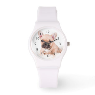 Französische Bulldogge Armbanduhr
