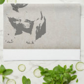 französische Bulldogge art.png Handtuch (Gefaltet)