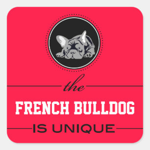 Französische Bulldogge Aufkleber