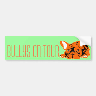 Französische Bulldogge Autoaufkleber