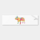 Französische Bulldogge Autoaufkleber (Vorne)