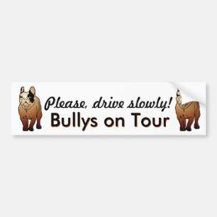 Französische Bulldogge Autoaufkleber