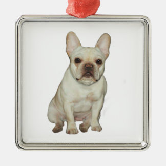 Französische Bulldogge (B) - rehbraun Ornament Aus Metall