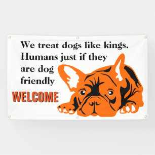 Französische Bulldogge Banner