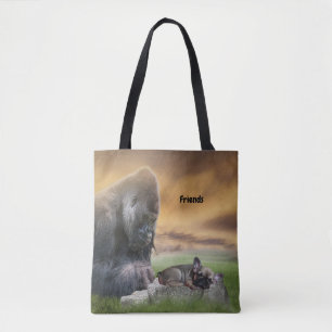 Französische Bulldogge Beste Freunde French Bulldo Tasche