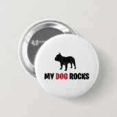 Französische Bulldogge Button (Vorne & Hinten)