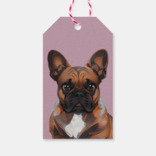 Französische Bulldogge Cartoon French Bulldog Geschenkanhänger