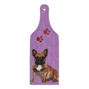 Französische Bulldogge Cartoon French Bulldog Schneidebrett
