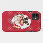 Französische Bulldogge Case-Mate iPhone Hülle (Rückseite (Horizontal))