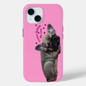 Französische Bulldogge Case-Mate iPhone Hülle (Rückseite)