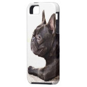 Französische Bulldogge Case-Mate iPhone Hülle (Rückseite Links)