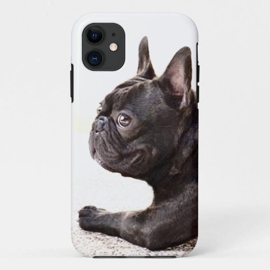 Französische Bulldogge Case-Mate iPhone Hülle (Rückseite)