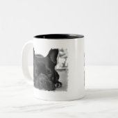 Französische Bulldogge Coffe Tasse (Vorderseite Links)