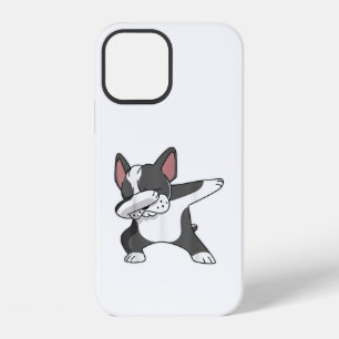 Französische Bulldogge Dabbing Tanz für Hundemutte iPhone 12 Hülle