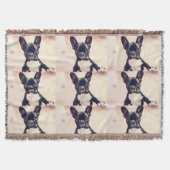 Französische Bulldogge Decke (Vorderseite)