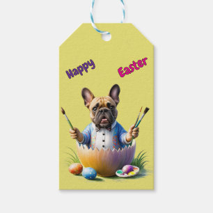 Französische Bulldogge Ei Ostern French Bulldog Geschenkanhänger
