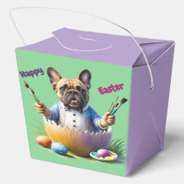 Französische Bulldogge Ei Ostern French Bulldog Geschenkschachtel