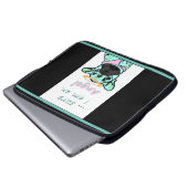 Französische Bulldogge Engel French Bulldog Laptopschutzhülle (Vorne Knopf)