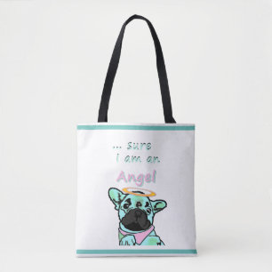 Französische Bulldogge Engel French Bulldog Tasche
