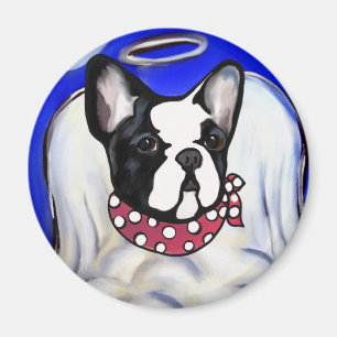 Französische Bulldogge Engel Magnet