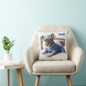 Französische Bulldogge Festival of Sleep Day Kissen (Stuhl )