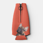 Französische Bulldogge  Flaschenkühler (Rückseite)