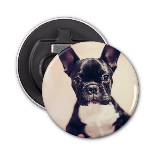 Französische Bulldogge Flaschenöffner (Vorderseite)