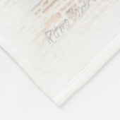 Französische Bulldogge Fleecedecke (Ecke)