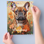 Französische Bulldogge Flyer (Hand)