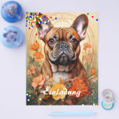 Französische Bulldogge Flyer (Einzeln)
