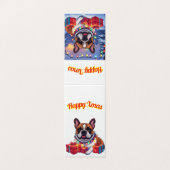 Französische Bulldogge French Bulldog Lichterkette (Außenseite Aufgefaltet)