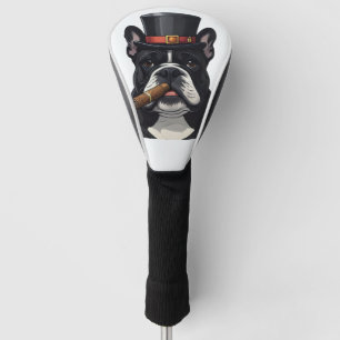 Französische Bulldogge French Bulldog Zigarre Golf Headcover