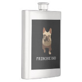 Französische Bulldogge, Frenchie Dad Flachmann (Rechts)