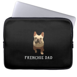 Französische Bulldogge, Frenchie Dad Laptopschutzhülle